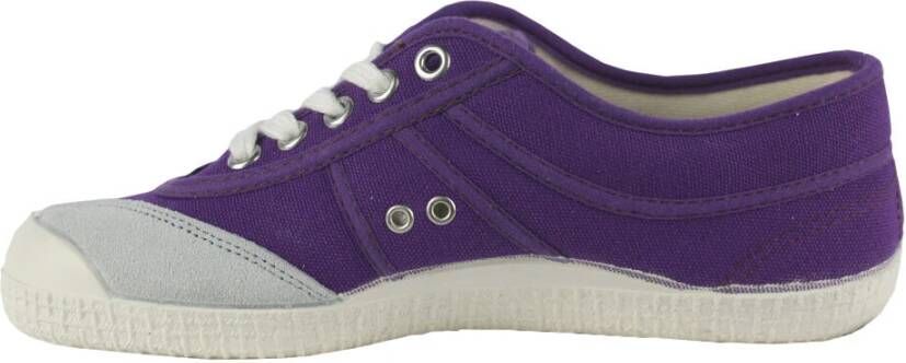 Kawasaki Klassieke Canvas Sneakers Purple Heren