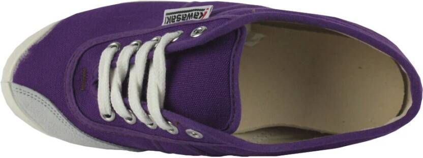 Kawasaki Klassieke Canvas Sneakers Purple Heren