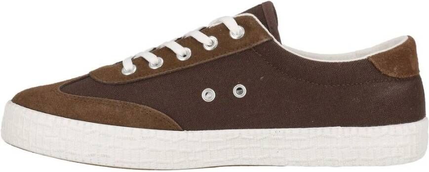 Kawasaki Canvas Schoen Fuzion 2.0 Chocoladebruin Brown Heren