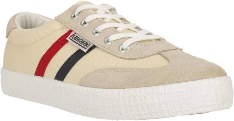 Kawasaki Canvas Schoen Fuzion 2.0 Rosy Sand Beige Heren