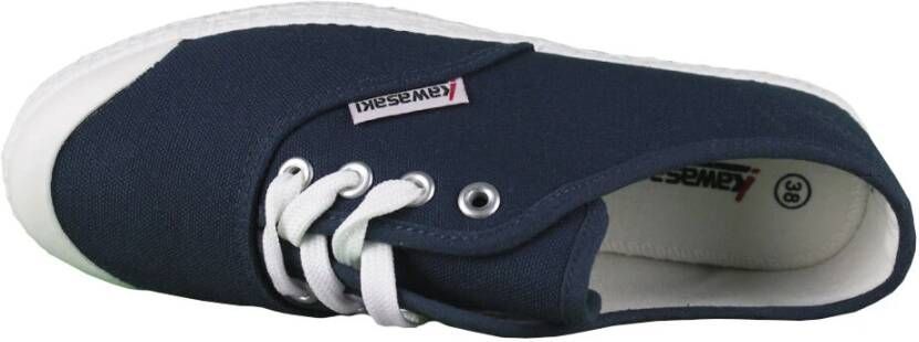 Kawasaki Canvas Sneakers Blue Heren