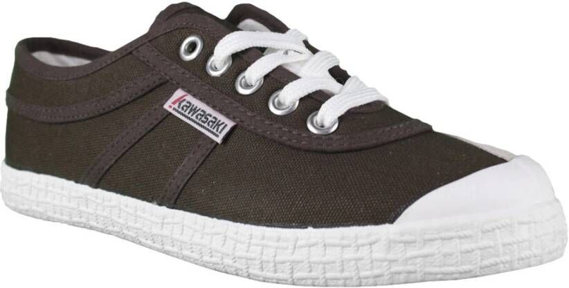 Kawasaki Canvas Sneakers Brown Heren