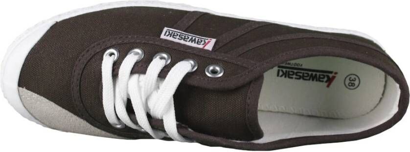 Kawasaki Canvas Sneakers Brown Heren