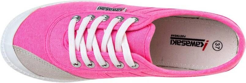 Kawasaki Originele Canvas Sneakers Pink Dames