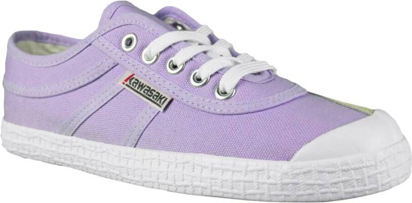 Kawasaki Originele Canvas Sneakers Purple Heren