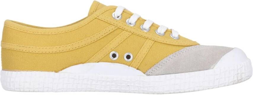 Kawasaki Originele Canvas Sneakers Yellow Heren