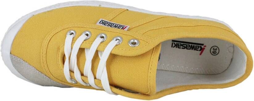 Kawasaki Originele Canvas Sneakers Yellow Heren