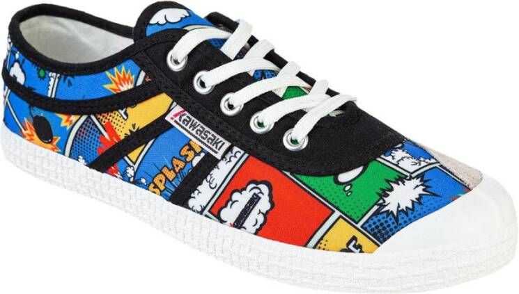 Kawasaki Cartoon Canvas Sneakers Multicolor Heren