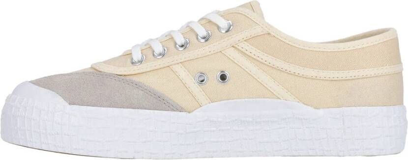 Kawasaki Comfortabele Canvas Sneakers Beige Heren