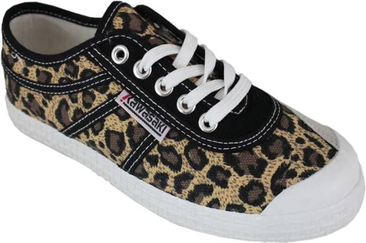 Kawasaki Iconische canvas sneakers met leuke patronen Multicolor Heren