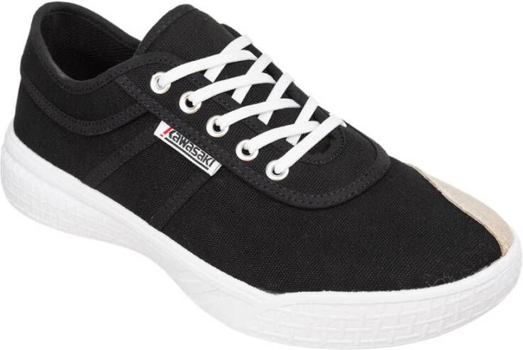 Kawasaki Canvas Sneakers Lichtgewicht Elastische Zool Black Heren