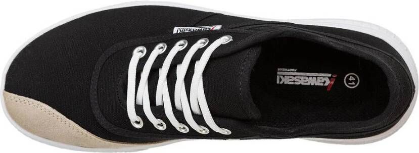 Kawasaki Canvas Sneakers Lichtgewicht Elastische Zool Black Heren