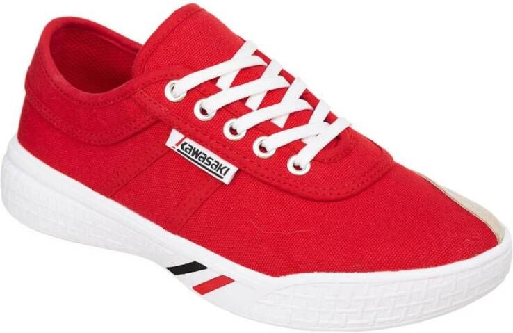 Kawasaki Canvas Sneakers voor buitenactiviteiten Red Dames