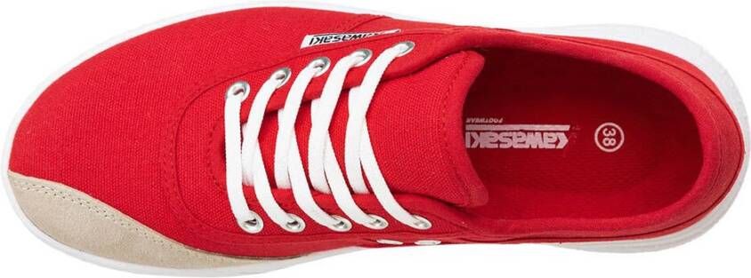 Kawasaki Canvas Sneakers voor buitenactiviteiten Red Dames