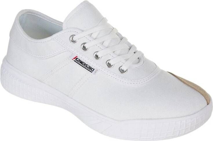 Kawasaki Canvas Sneakers White Heren