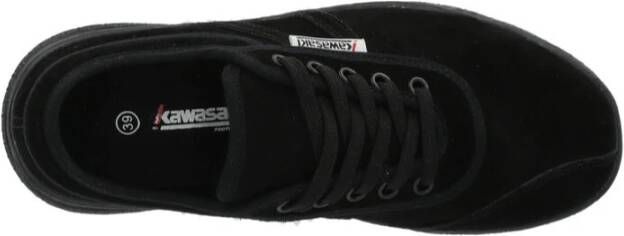 Kawasaki Leap Suède Schoen Zwart Effen Black Dames