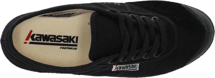 Kawasaki Retro Canvas Sneakers Black Heren