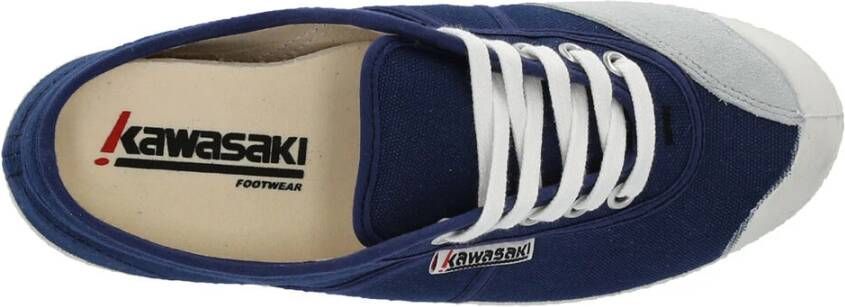 Kawasaki Legende Canvas Sneakers Blue Heren