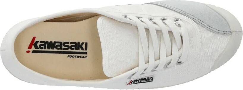 Kawasaki Legende Canvas Sneakers White Heren