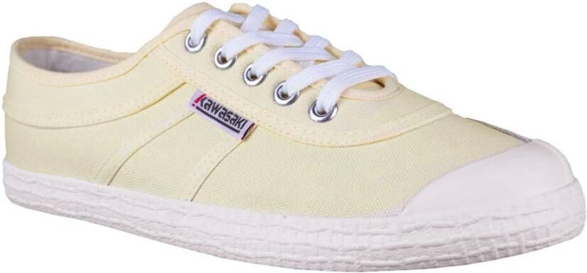 Kawasaki Originele Canvas Sneakers Beige Heren