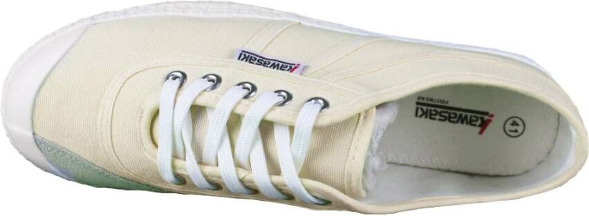 Kawasaki Originele Canvas Sneakers Beige Heren