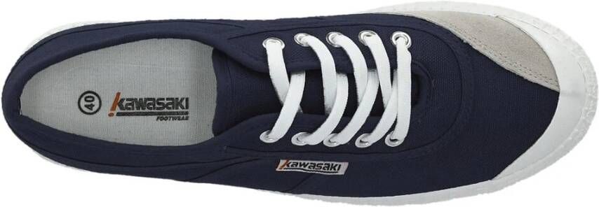 Kawasaki Originele Canvas Sneakers Blue Heren