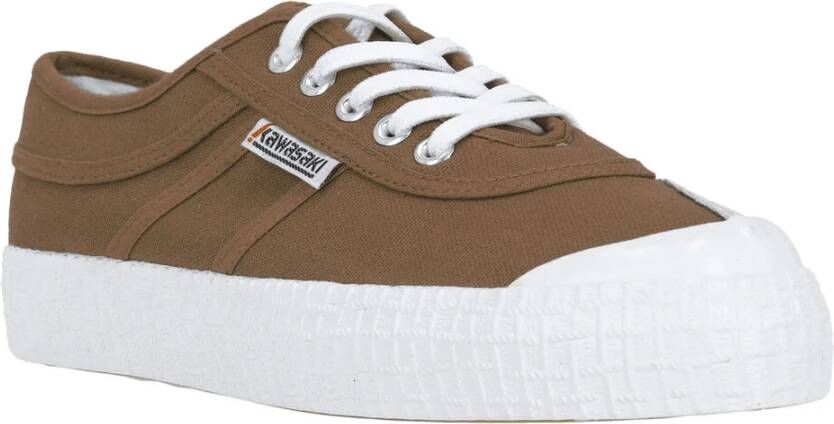 Kawasaki Originele Canvas Sneakers Brown Heren