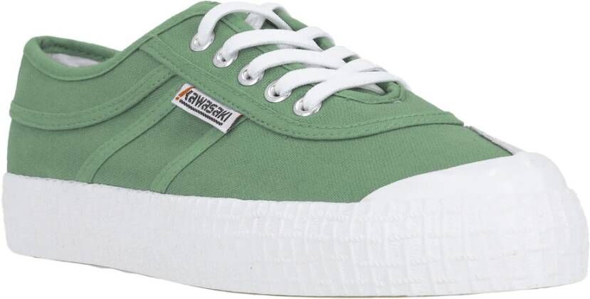 Kawasaki Originele Canvas Sneakers Green Heren