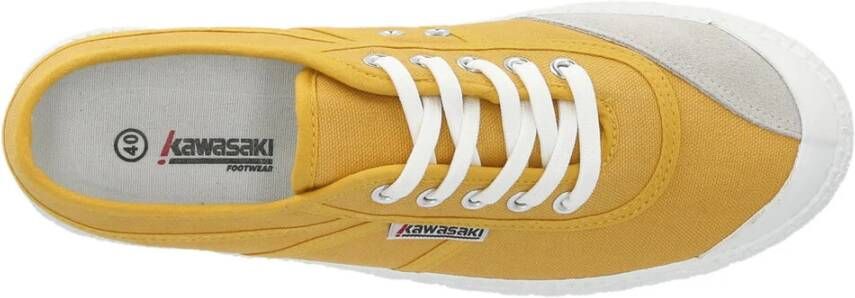 Kawasaki Originele Canvas Sneakers Yellow Heren