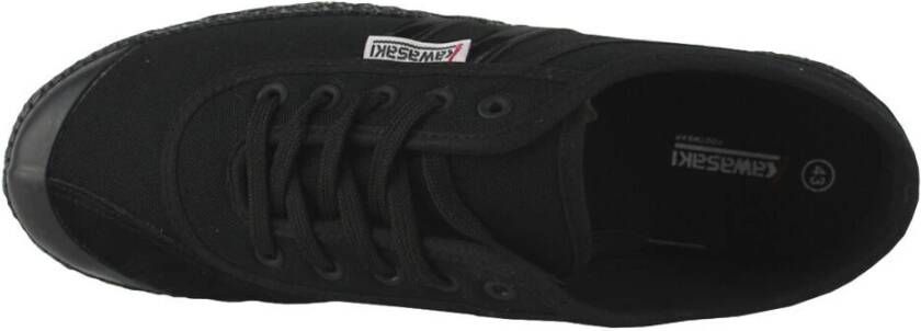 Kawasaki Retro Canvas Schoen All Black Dames