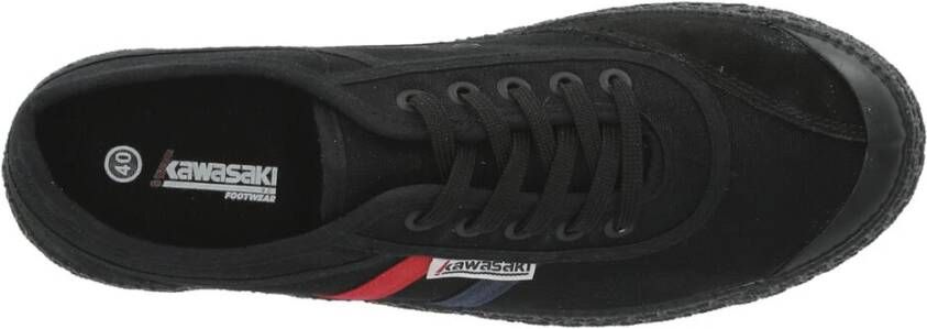 Kawasaki Retro Canvas Sneakers Black Heren