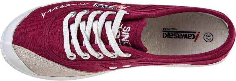 Kawasaki Japanse Handtekening Canvas Sneakers Brown Heren