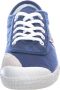 Kawasaki Blauwe Canvas Veterschoenen Blue Dames - Thumbnail 3