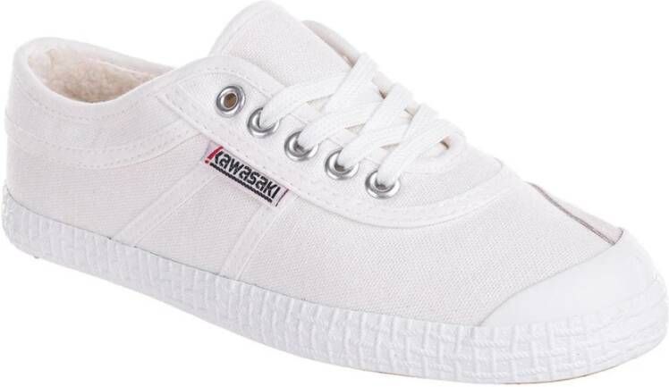 Kawasaki Winter Canvas Sneakers White Heren