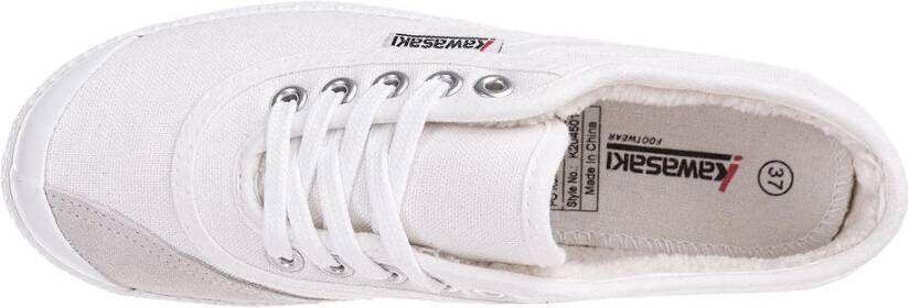 Kawasaki Winter Canvas Sneakers White Heren