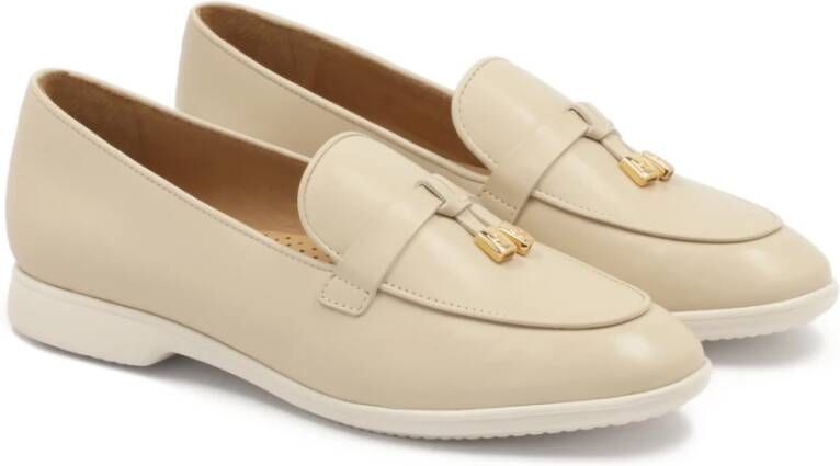 Kazar Beige halfschoenen met comfortabele binnenzool Beige Dames