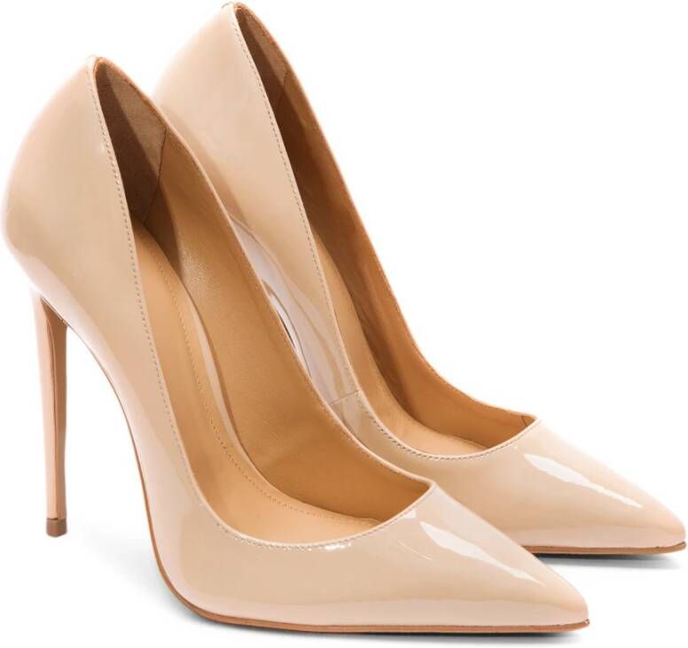 Kazar Beige Lakleren Pumps Beige Dames