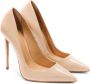 Kazar Beige Lakleren Pumps Beige Dames - Thumbnail 3