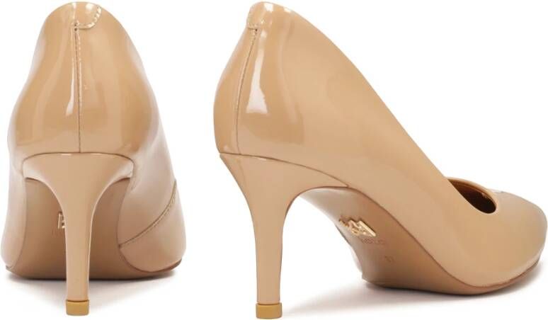 Kazar Beige lakleren pumps Beige Dames