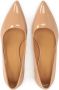 Kazar Versatile beige patent leather pumps - Thumbnail 5