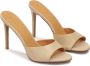 Kazar Beige leren muiltjes met hak Beige Dames - Thumbnail 2