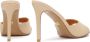 Kazar Beige leren muiltjes met hak Beige Dames - Thumbnail 6