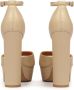 Kazar Beige platform sandalen met hak Beige Dames - Thumbnail 6