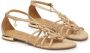 Kazar Beige platte flip-flop sandalen Beige Dames - Thumbnail 2