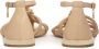 Kazar Beige platte flip-flop sandalen Beige Dames - Thumbnail 6