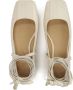 Kazar Studio Beige pumps met binding rond de enkel Beige Dames - Thumbnail 4