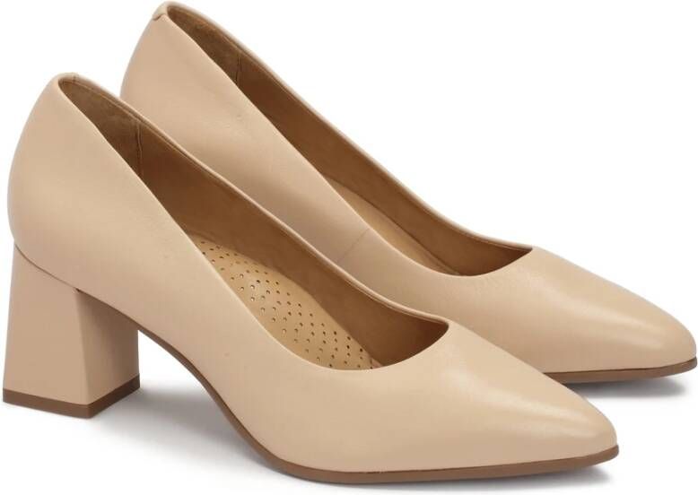 Kazar Beige pumps met comfortabele voering Beige Dames