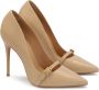 Kazar Beige pumps met decoratie op de neus Beige Dames - Thumbnail 2