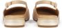 Kazar Beige pumps met metalen versiering op de hiel Beige Dames - Thumbnail 7