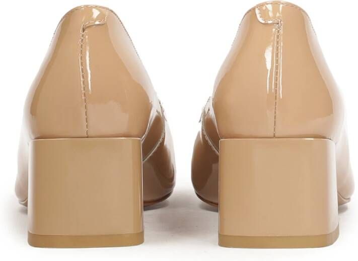 Kazar Beige pumps met sieradenversiering Beige Dames